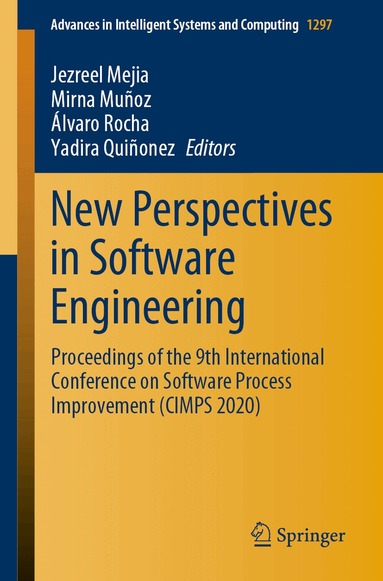 Jezreel Mejia, Mirna Muñoz, Álvaro Rocha, Yadira Quiñonez - New Perspectives in Software Engineering, Häftad
