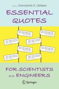 bokomslag Essential Quotes for Scientists and Engineers