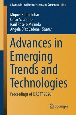 bokomslag Advances in Emerging Trends and Technologies