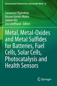 bokomslag Metal, Metal-Oxides and Metal Sulfides for Batteries, Fuel Cells, Solar Cells, Photocatalysis and Health Sensors