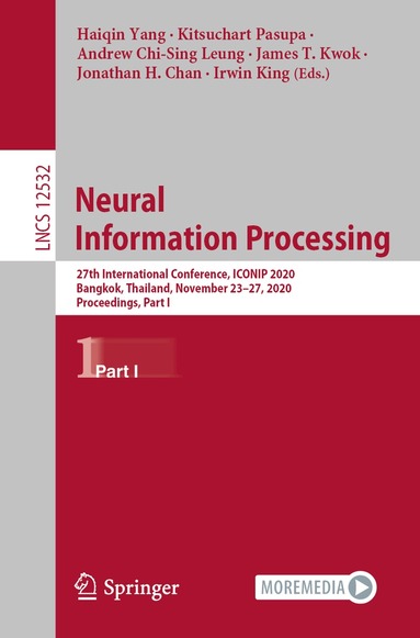 Haiqin Yang, Kitsuchart Pasupa, Andrew Chi-Sing Leung, James T. Kwok, Jonathan H. Chan, Irwin King - Neural Information Processing, Häftad