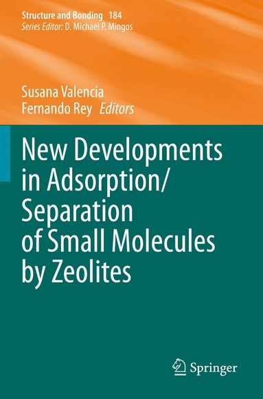 Susana Valencia, Fernando Rey - New Developments in Adsorption/Separation of Small Molecules by Zeolites, Häftad