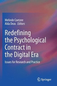 bokomslag Redefining the Psychological Contract in the Digital Era