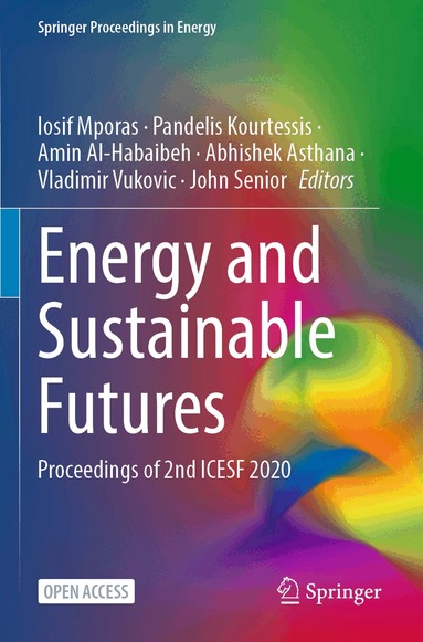 Iosif Mporas, Pandelis Kourtessis, Amin Al-Habaibeh, Abhishek Asthana, Vladimir Vukovic, John Senior - Energy and Sustainable Futures, Häftad