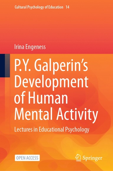 bokomslag P.Y. Galperin's  Development of Human Mental Activity