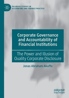 bokomslag Corporate Governance and Accountability of Financial Institutions