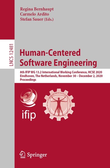 Regina Bernhaupt, Carmelo Ardito, Stefan Sauer - Human-Centered Software Engineering, Häftad