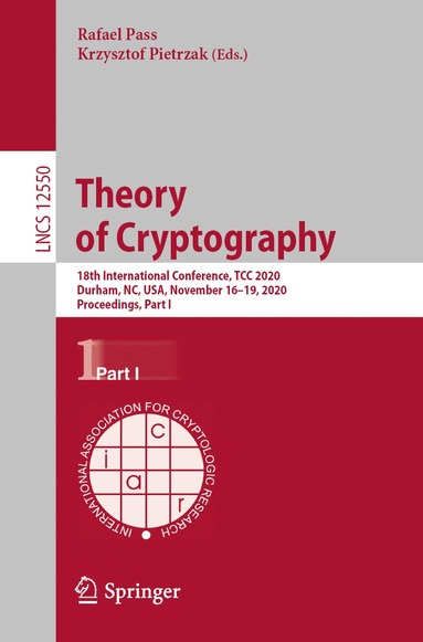 bokomslag Theory of Cryptography