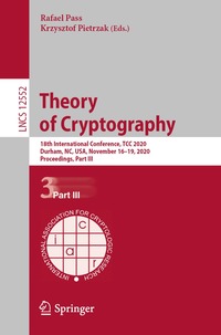 bokomslag Theory of Cryptography