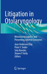 bokomslag Litigation in Otolaryngology