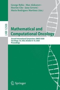 bokomslag Mathematical and Computational Oncology