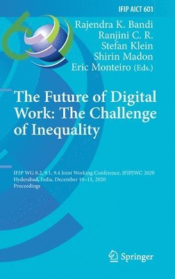 bokomslag The Future of Digital Work: The Challenge of Inequality