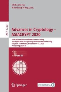bokomslag Advances in Cryptology  ASIACRYPT 2020