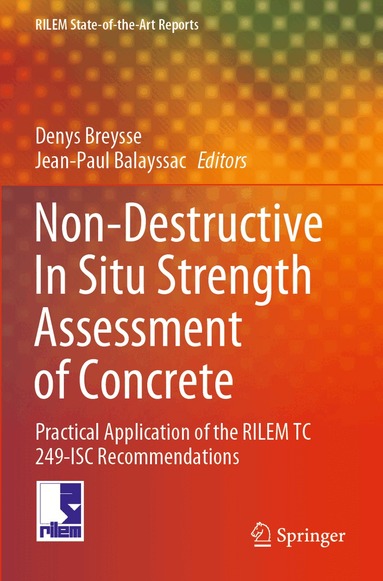 Denys Breysse, Jean-Paul Balayssac - Non-Destructive In Situ Strength Assessment of Concrete, Häftad