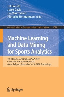 Machine Learning and Data Mining for Sports Analytics 1