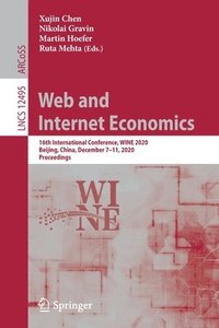 bokomslag Web and Internet Economics