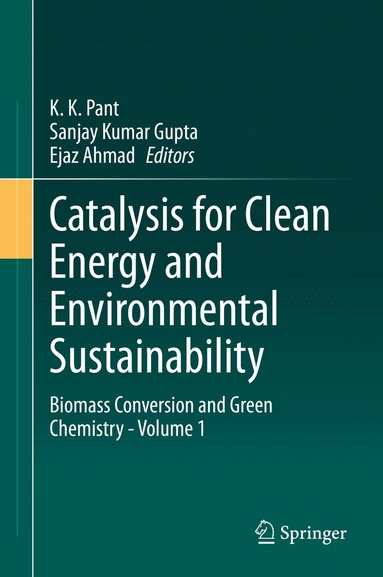 K. K. Pant, Sanjay Kumar Gupta, Ejaz Ahmad - Catalysis for Clean Energy and Environmental Sustainability, Inbunden