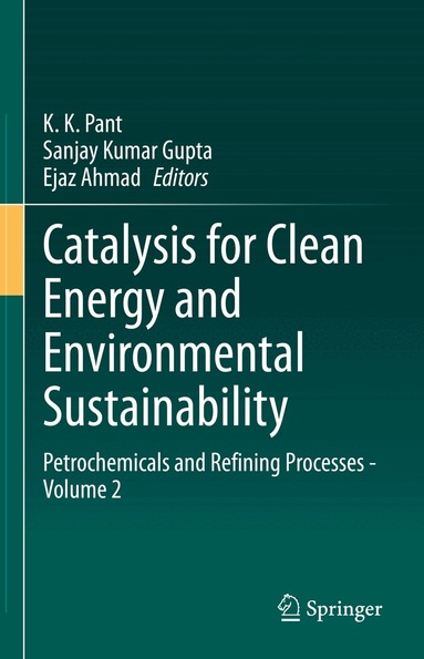 K. K. Pant, Sanjay Kumar Gupta, Ejaz Ahmad - Catalysis for Clean Energy and Environmental Sustainability, Inbunden