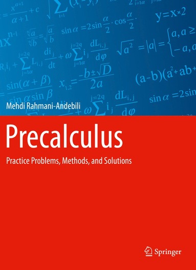 Mehdi Rahmani-Andebili - Precalculus, Häftad
