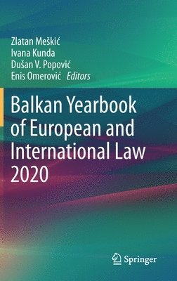 bokomslag Balkan Yearbook of European and International Law 2020