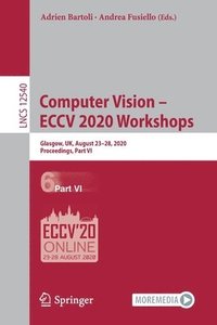 bokomslag Computer Vision - ECCV 2020 Workshops