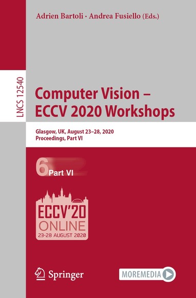 Adrien Bartoli, Andrea Fusiello - Computer Vision – ECCV 2020 Workshops, Häftad
