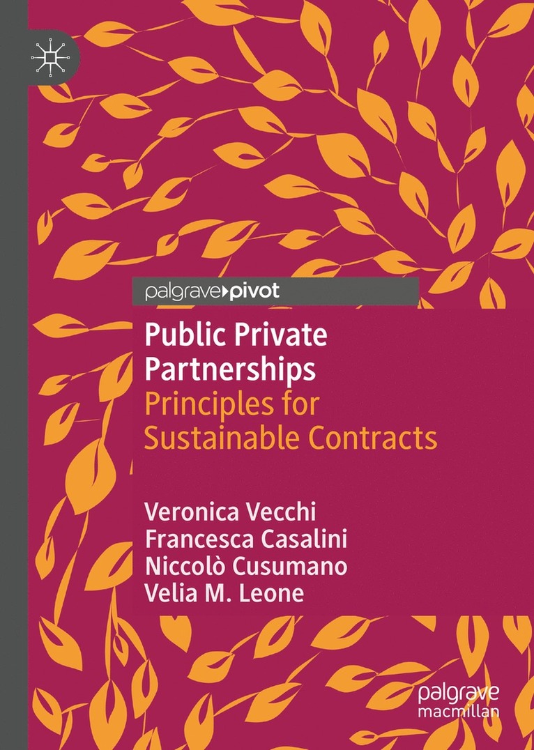 Veronica Vecchi, Francesca Casalini, Niccolò Cusumano, Velia M. Leone, Niccolo Cusumano - Public Private Partnerships, Inbunden