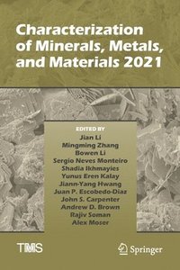 bokomslag Characterization of Minerals, Metals, and Materials 2021