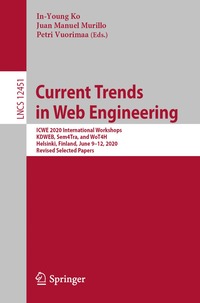 bokomslag Current Trends in Web Engineering