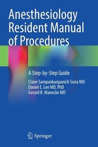 bokomslag Anesthesiology Resident Manual of Procedures