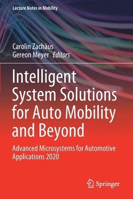 bokomslag Intelligent System Solutions for Auto Mobility and Beyond