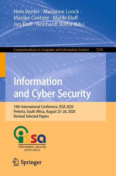 Hein Venter, Marianne Loock, Marijke Coetzee, Mariki Eloff, Jan Eloff, Reinhardt Botha - Information and Cyber Security, Häftad