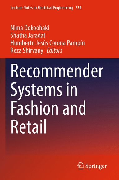 bokomslag Recommender Systems in Fashion and Retail