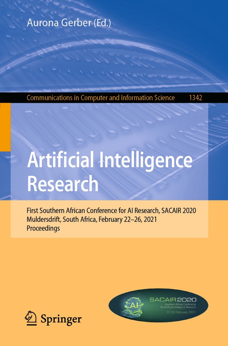 Aurona Gerber - Artificial Intelligence Research, Häftad