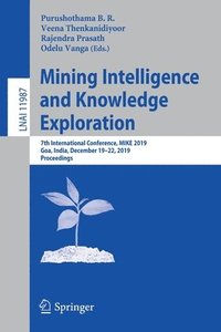 bokomslag Mining Intelligence and Knowledge Exploration