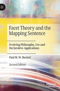 bokomslag Facet Theory and the Mapping Sentence