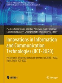 bokomslag Innovations in Information and Communication Technologies  (IICT-2020)