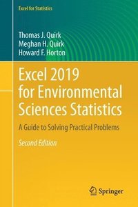 bokomslag Excel 2019 for Environmental Sciences Statistics