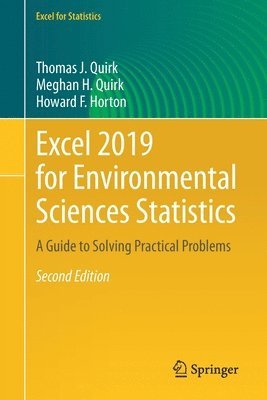 bokomslag Excel 2019 for Environmental Sciences Statistics