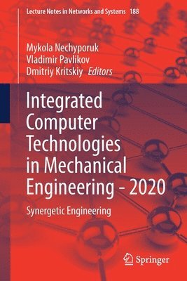 Integrated Computer Technologies in Mechanical Engineering - 2020 1