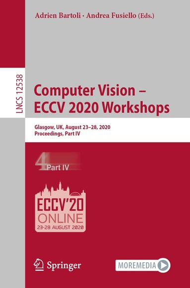 Adrien Bartoli, Andrea Fusiello - Computer Vision – ECCV 2020 Workshops, Häftad