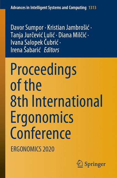 bokomslag Proceedings of the 8th International Ergonomics Conference