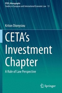 bokomslag CETA's Investment Chapter