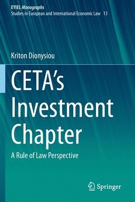 CETA's Investment Chapter 1