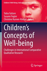 bokomslag Childrens Concepts of Well-being