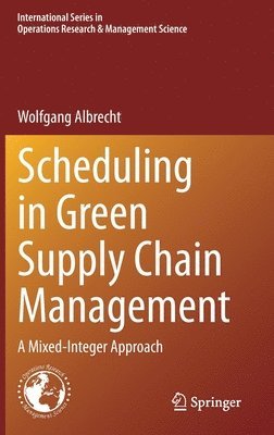Scheduling in Green Supply Chain Management 1