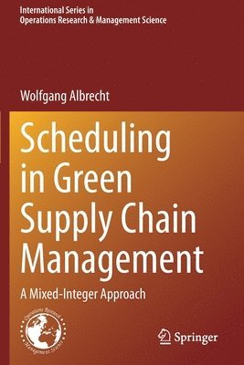 Scheduling in Green Supply Chain Management 1
