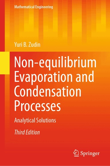 Yuri B. Zudin - Non-equilibrium Evaporation and Condensation Processes, Inbunden
