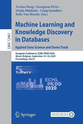 Machine Learning and Knowledge Discovery in Databases. Applied Data Science and Demo Track 1