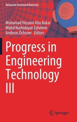 bokomslag Progress in Engineering Technology III